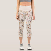 Capri Leggings Fleuris Aquarelle (Recto)