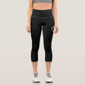Capri Leggings Floraux pour Femmes (Recto)