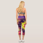 Capri Leggings hippies psychédéliques (Verso)