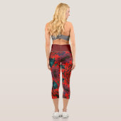 Capri Leggings hippies psychédéliques (Verso)