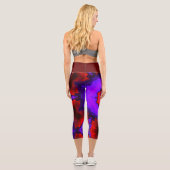 Capri Leggings hippies psychédéliques (Verso)