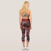 Capri Leggings hippies psychédéliques (Verso)