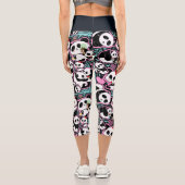 CAPRI Leggings Kawaii Panda Bear Baby Doodles (Verso)