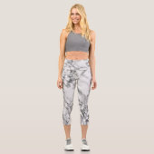 Capri Leggings Marbres blancs (Recto)