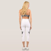 Capri Leggings Mignons Chat Pendu Faits à la Main (Verso)