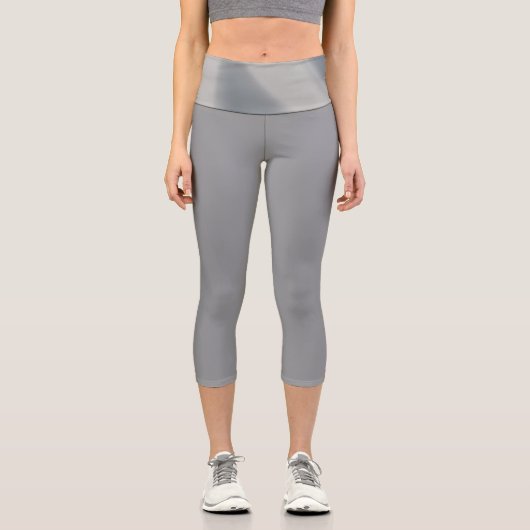 Capri Leggings Plus style Grey (Recto)