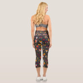 Capri Leggings sportifs pour femmes - Athlétisme tendanc (Verso)