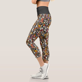Capri Leggings ZenArte: Fusiona Estilo y Rendimiento