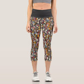 Capri Leggings ZenArte: Fusiona Estilo y Rendimiento (Recto)