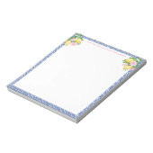  Capri Lemons Blue Tiles | van de bureau van Notitieblok (Gedraaid)