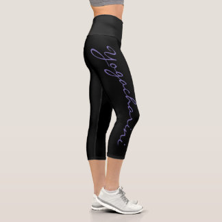 Capri Les leggings de mode Yogacharini !
