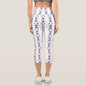 Capri Marine White Gavels avocat avocat leggings (Verso)