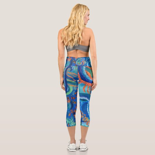 Capri Octopacifica Capril Leggings de yoga (Verso)