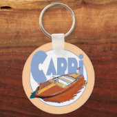 Capri Powerboot Sleutelhanger (Voorkant)