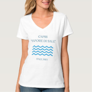 Capri Sapore di Sale Vintage T-Shirt - Rétro 1985