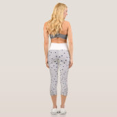 Capri Splendor subtil : Dainty Dot Leggings for Women" (Verso)