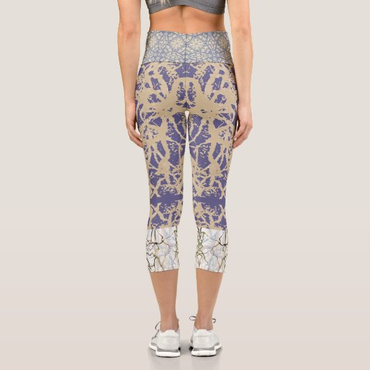 Capri Susea Blu Studios Éclairage élémentaire Leggings (Verso)