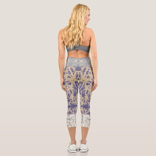 Capri Susea Blu Studios Éclairage élémentaire Leggings (Verso)