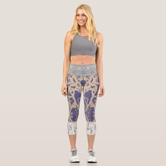 Capri Susea Blu Studios Éclairage élémentaire Leggings (Recto)