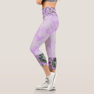 Capri Susea Blu Studios Elemental Garden Leggings
