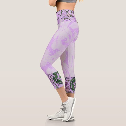 Capri Susea Blu Studios Elemental Garden Leggings (Gauche)