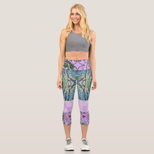 Capri Susea Blu Studios Elemental Kaleidoscope Leggings (Recto)