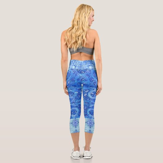 Capri Susea Blu Studios Elemental Wave Leggings (Verso)