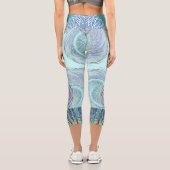 Capri Susea Blu Studios Plumes élémentaires Leggings (Verso)