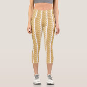 Capri Thread de Leggings Gold Sport (Recto)