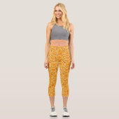 Capri Tranches d'orange - Cute Capris Leggings (Recto)