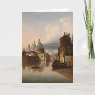 Capriccio, Venetië   Johann Wilhelm Jankowsky Kaart