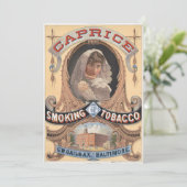 Caprice Smoking Tobacco  Advertentie (Staand voorkant)