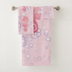 Capricieus en Leuk Kunstwerk Seahorse Bad Handdoek