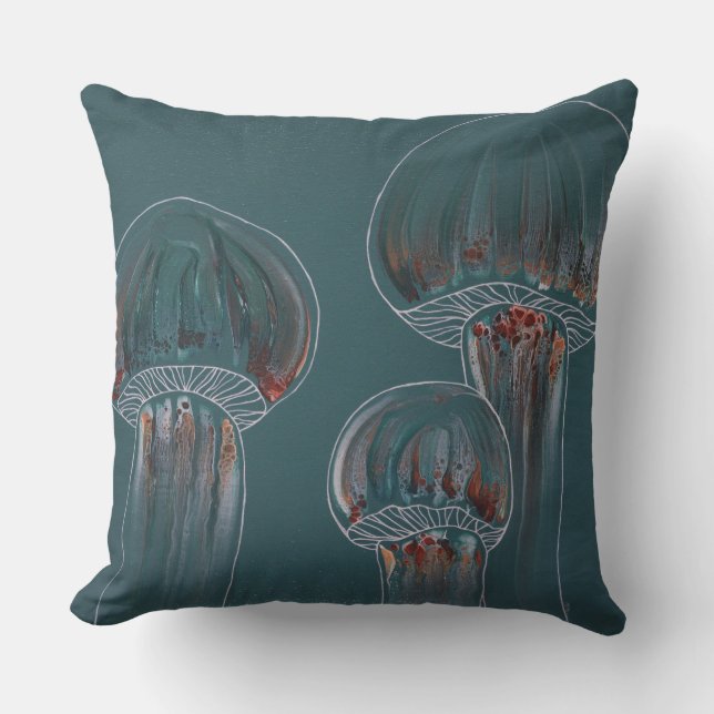 Capricious Caps Kussen (Voorkant)