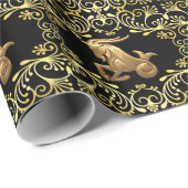Capricorn Astrology Wrapping Paper Cadeaupapier (Rol Hoek)