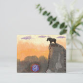 Capricorn bat la carte postale Virus (Debout devant)