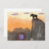 Capricorn bat la carte postale Virus (Devant / Derrière)