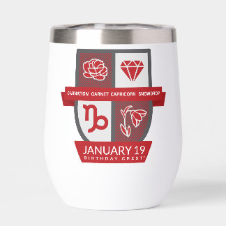 Capricorn Birthday Crest™ January 1-19