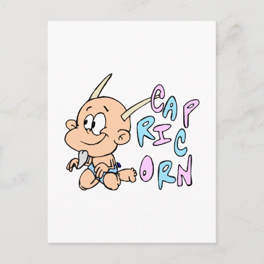 Capricorn Briefkaart (Voorkant)