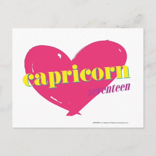 Capricorn Briefkaart (Voorkant)