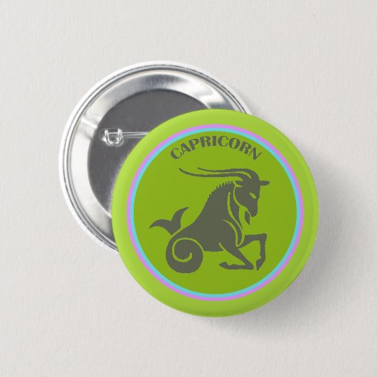 Capricorn Button (Voorkant /achterkant)