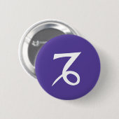 CAPRICORN Button (Voorkant /achterkant)
