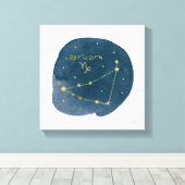 Capricorn Canvas Afdruk (Insitu (Houten vloer))