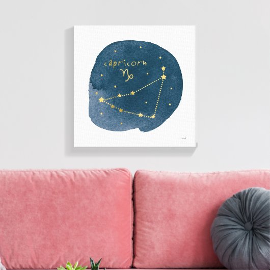 Capricorn Canvas Afdruk (Insitu (Woonkamer))