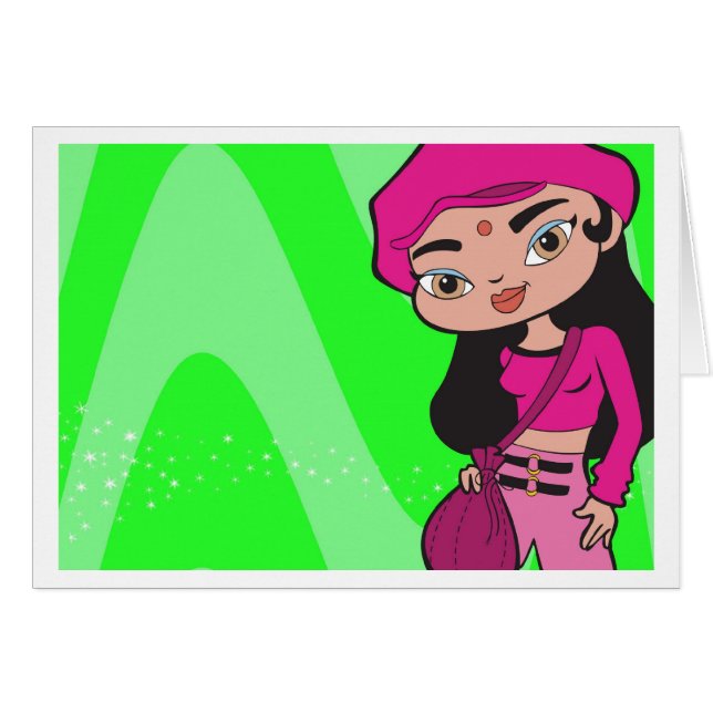 Capricorn Card (Voorkant Horizontaal)