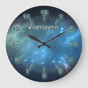 Capricorn constellatie grote klok