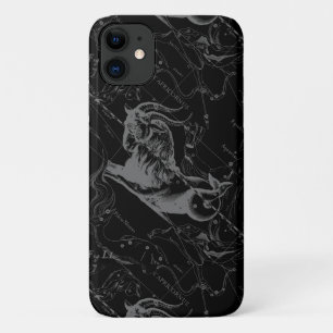 Capricorn Constellation Hevelius 1690 Engraving iPhone 11 Hoesje