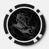 Capricorn Constellation Map  Hevelius 1690 Pokerchips (Achterkant)