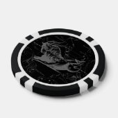 Capricorn Constellation Map  Hevelius 1690 Pokerchips (Enkel)