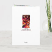 CAPRICORN, DEVIL, TAROT ASTROLOGY ZODIAC BIRTHDAY KAART (Achterkant)